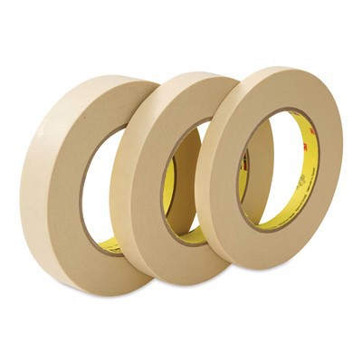 3M™ Masking Tape Serje (2142, 2693, 2380, 214)|Solvent -Kolla tal-Gomma Sintetika Reżistenti Għal Masking taż-Żebgħa Nadif u Affidabbli